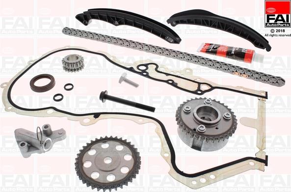 FAI AutoParts TCK202L2VVT - Kit de distribution par chaîne cwaw.fr