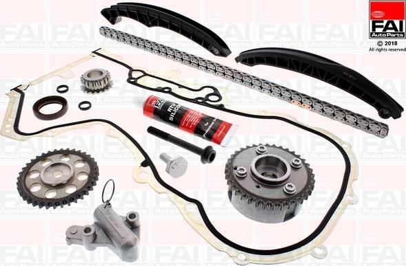 FAI AutoParts TCK202LVVT - Kit de distribution par chaîne cwaw.fr