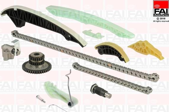 FAI AutoParts TCK212 - Kit de distribution par chaîne cwaw.fr