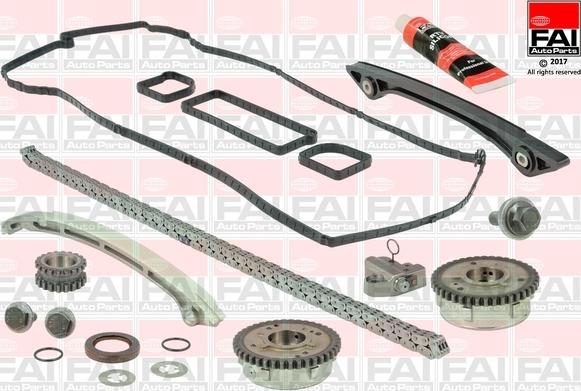 FAI AutoParts TCK288VVT - Kit de distribution par chaîne cwaw.fr