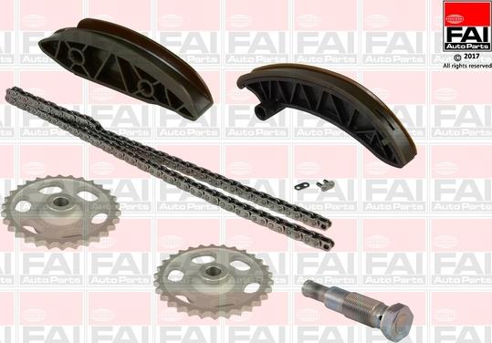 FAI AutoParts TCK235NG - Kit de distribution par chaîne cwaw.fr