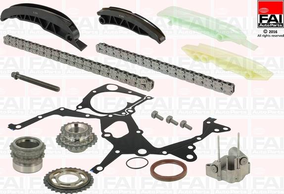 FAI AutoParts TCK238 - Kit de distribution par chaîne cwaw.fr