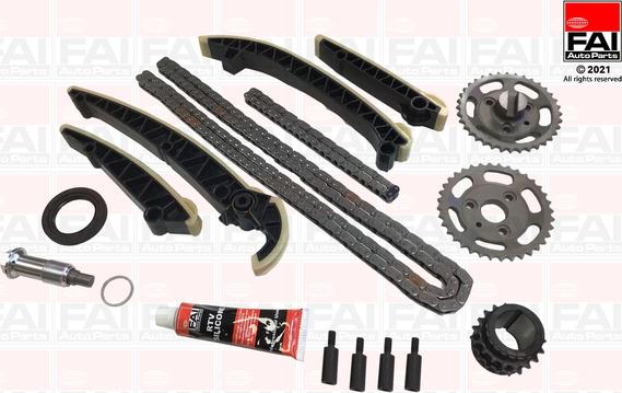 FAI AutoParts TCK226L - Kit de distribution par chaîne cwaw.fr