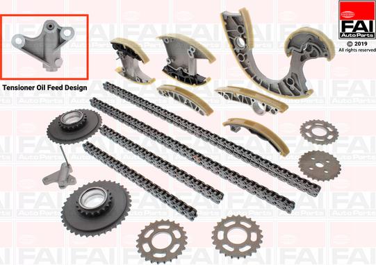 FAI AutoParts TCK220NG - Kit de distribution par chaîne cwaw.fr