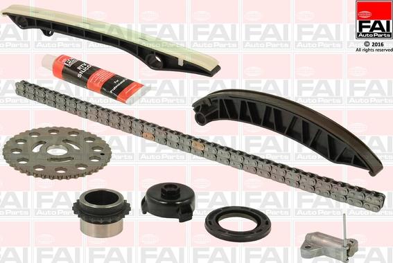 FAI AutoParts TCK228 - Kit de distribution par chaîne cwaw.fr