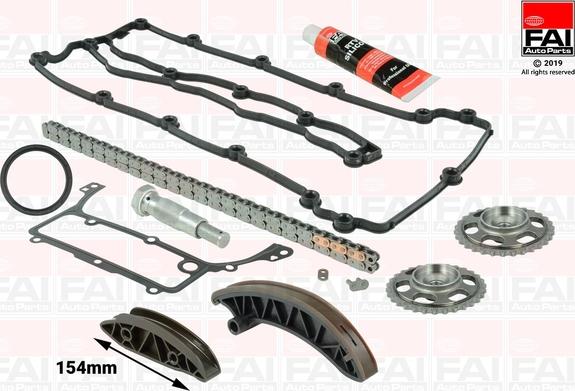 FAI AutoParts TCK227L - Kit de distribution par chaîne cwaw.fr