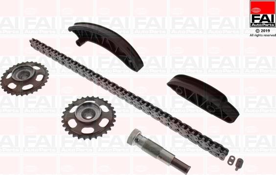 FAI AutoParts TCK227NG - Kit de distribution par chaîne cwaw.fr