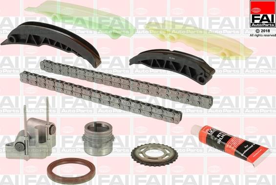 FAI AutoParts TCK74C - Kit de distribution par chaîne cwaw.fr