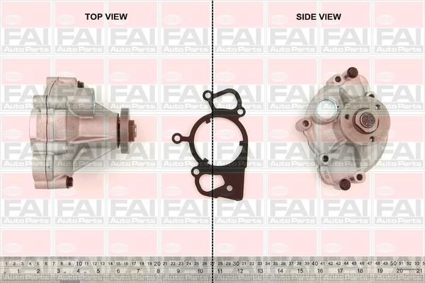 FAI AutoParts WP6471 - Pompe à eau cwaw.fr