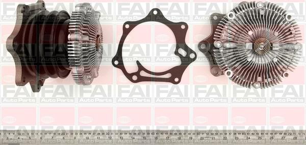 FAI AutoParts WP6314 - Pompe à eau cwaw.fr