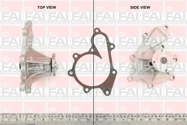 FAI AutoParts WP6377 - Pompe à eau cwaw.fr