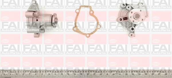 FAI AutoParts WP6216 - Pompe à eau cwaw.fr