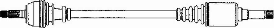 Farcom 121695 - Arbre de transmission cwaw.fr