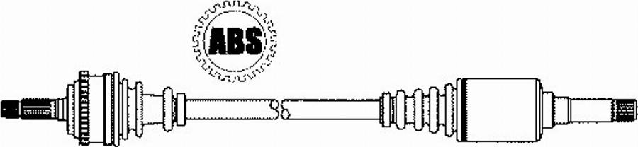 Farcom 121697 - Arbre de transmission cwaw.fr