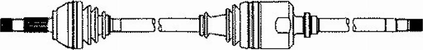 Farcom 121836 - Arbre de transmission cwaw.fr