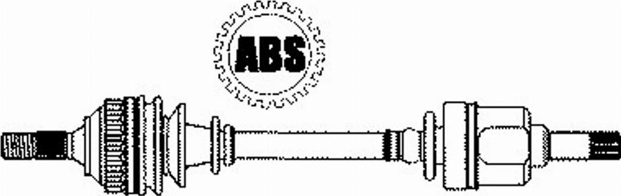 Farcom 122992 - Arbre de transmission cwaw.fr