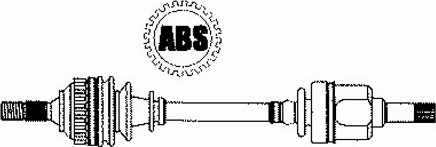 Farcom 122498 - Arbre de transmission cwaw.fr