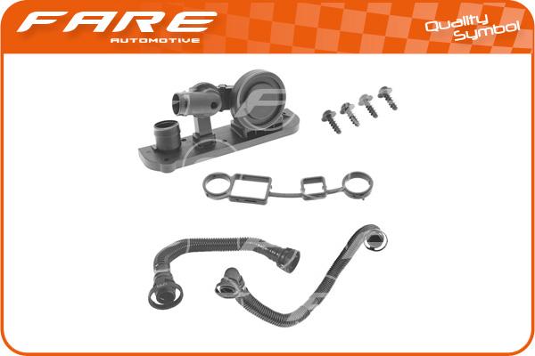 FARE-CO 14763 - Kit de réparation, ventilation du carter-moteur cwaw.fr