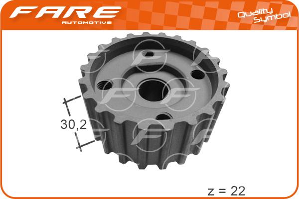 FARE-CO 10571 - Roue dentée, vilebrequin cwaw.fr