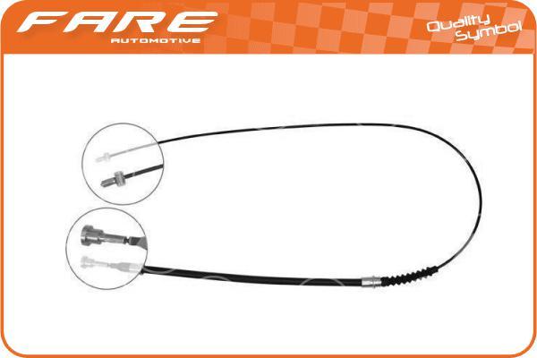 FARE-CO 19172 - Tirette à câble, frein de stationnement cwaw.fr