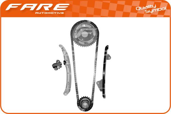 FARE-CO 13855 - Kit de distribution par chaîne cwaw.fr