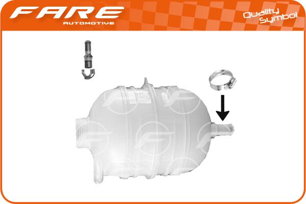 FARE-CO 3596 - Vase d'expansion, liquide de refroidissement cwaw.fr