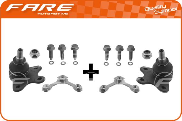 FARE-CO RS199 - Kit de réparation, rotule de suspension cwaw.fr