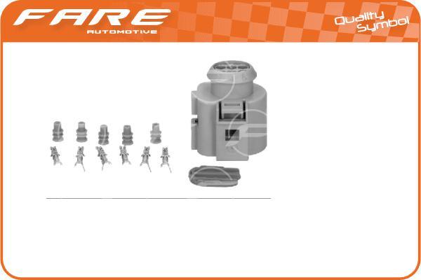 FARE SA 26602 - Kit de réparation pour câbles, vanne EGR cwaw.fr