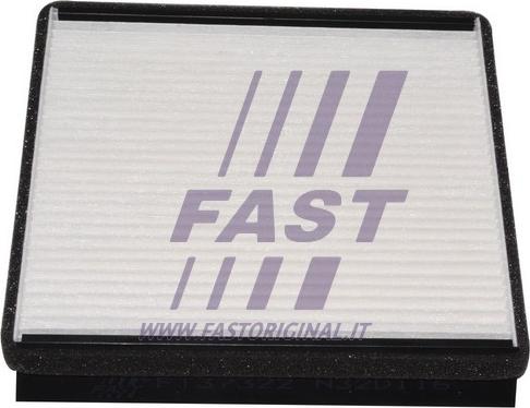 Fast FT37322 - Filtre, air de l'habitacle cwaw.fr