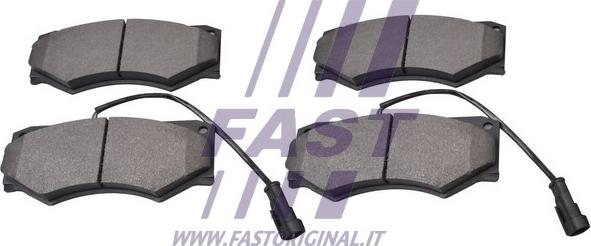 Fast FT29055 - Kit de plaquettes de frein, frein à disque cwaw.fr