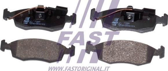 Fast FT29083 - Kit de plaquettes de frein, frein à disque cwaw.fr