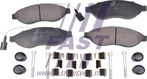 Fast FT29155 - Kit de plaquettes de frein, frein à disque cwaw.fr