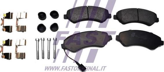 Fast FT29152HD - Kit de plaquettes de frein, frein à disque cwaw.fr