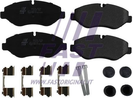 Fast FT29135 - Kit de plaquettes de frein, frein à disque cwaw.fr