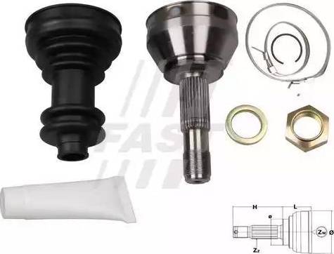 Euro Driveline CT223 - Arbre de transmission cwaw.fr