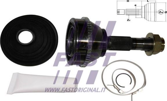 Fast FT25026K - Jeu de joints, arbre de transmission cwaw.fr