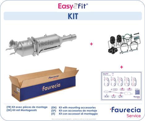 Faurecia FS45440S - Filtre à particules / à suie, échappement cwaw.fr