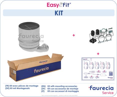 Faurecia FS45403S - Filtre à particules / à suie, échappement cwaw.fr