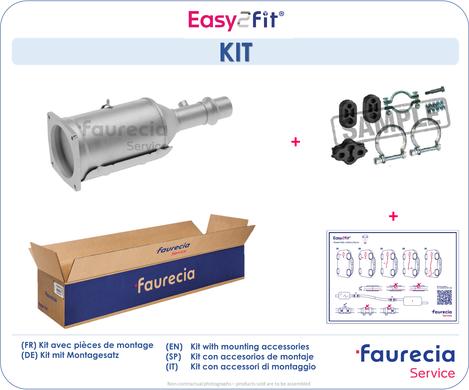 Faurecia FS45514F - Filtre à particules / à suie, échappement cwaw.fr