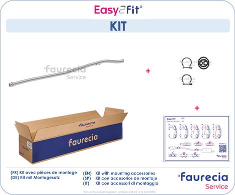 Faurecia FS45397 - Tuyau d'échappement cwaw.fr