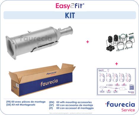 Faurecia FS45272F - Filtre à particules / à suie, échappement cwaw.fr