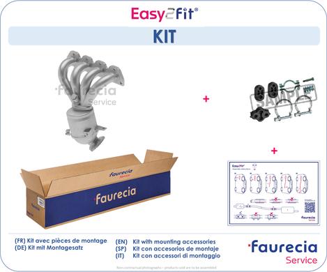 Faurecia FS40098K - Catalyseur en coude cwaw.fr