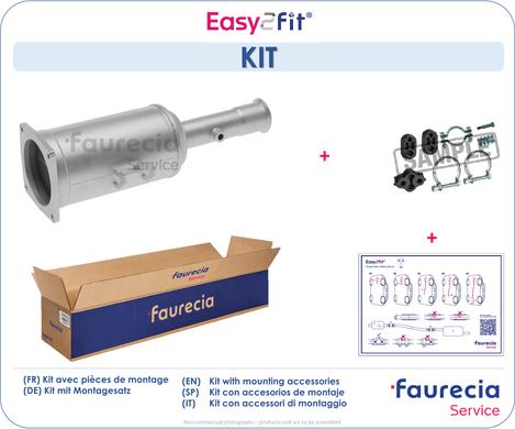 Faurecia FS43293S - Filtre à particules / à suie, échappement cwaw.fr