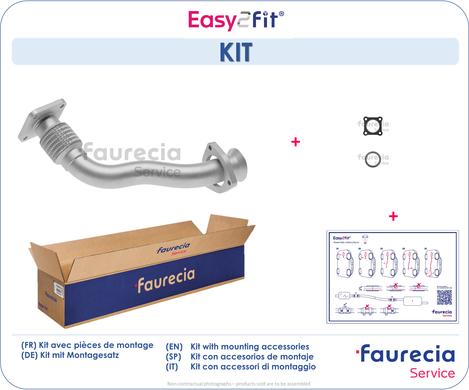 Faurecia FS63076 - Tuyau d'échappement cwaw.fr