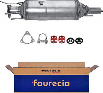 Faurecia FS01256S - Filtre à particules / à suie, échappement cwaw.fr