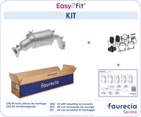 Faurecia FS03129S - Filtre à particules / à suie, échappement cwaw.fr