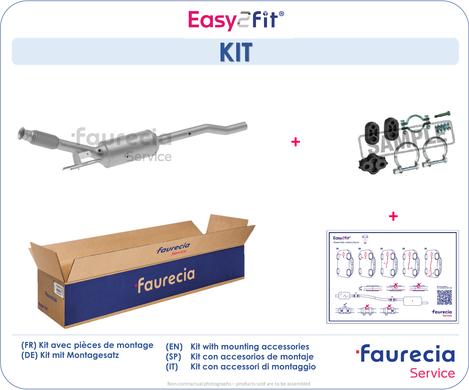 Faurecia FS15987F - Filtre à particules / à suie, échappement cwaw.fr