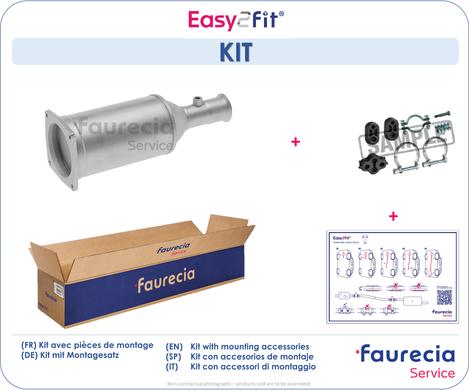 Faurecia FS15315F - Filtre à particules / à suie, échappement cwaw.fr