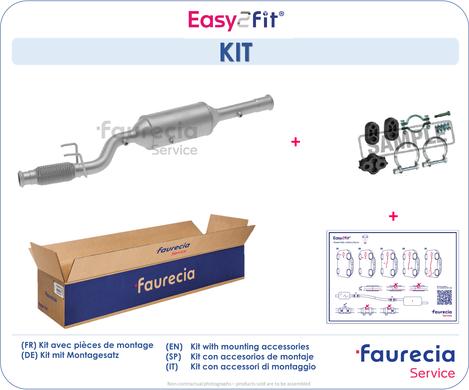 Faurecia FS15788F - Filtre à particules / à suie, échappement cwaw.fr