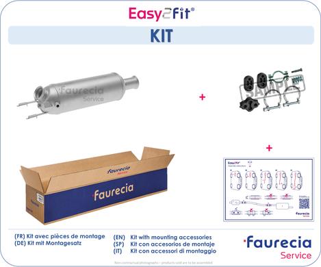 Faurecia FS15720F - Filtre à particules / à suie, échappement cwaw.fr